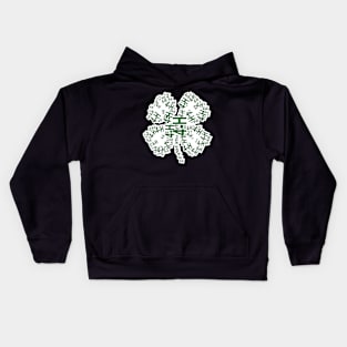 4h camp clover Kids Hoodie